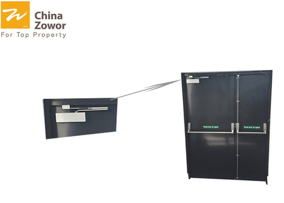 72 mm/ 32 dB Internal Fire Safety Steel Door For Meeting Room/ Customzied Size